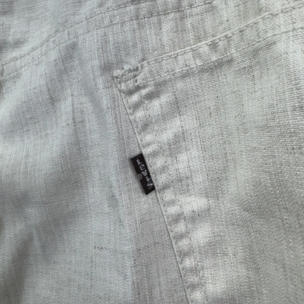 Levis Gentleman's Jeans 546 Mens 40X29 Beige Vintage 1980s Workwear Slacks